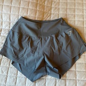 Grey gymshark shorts size small